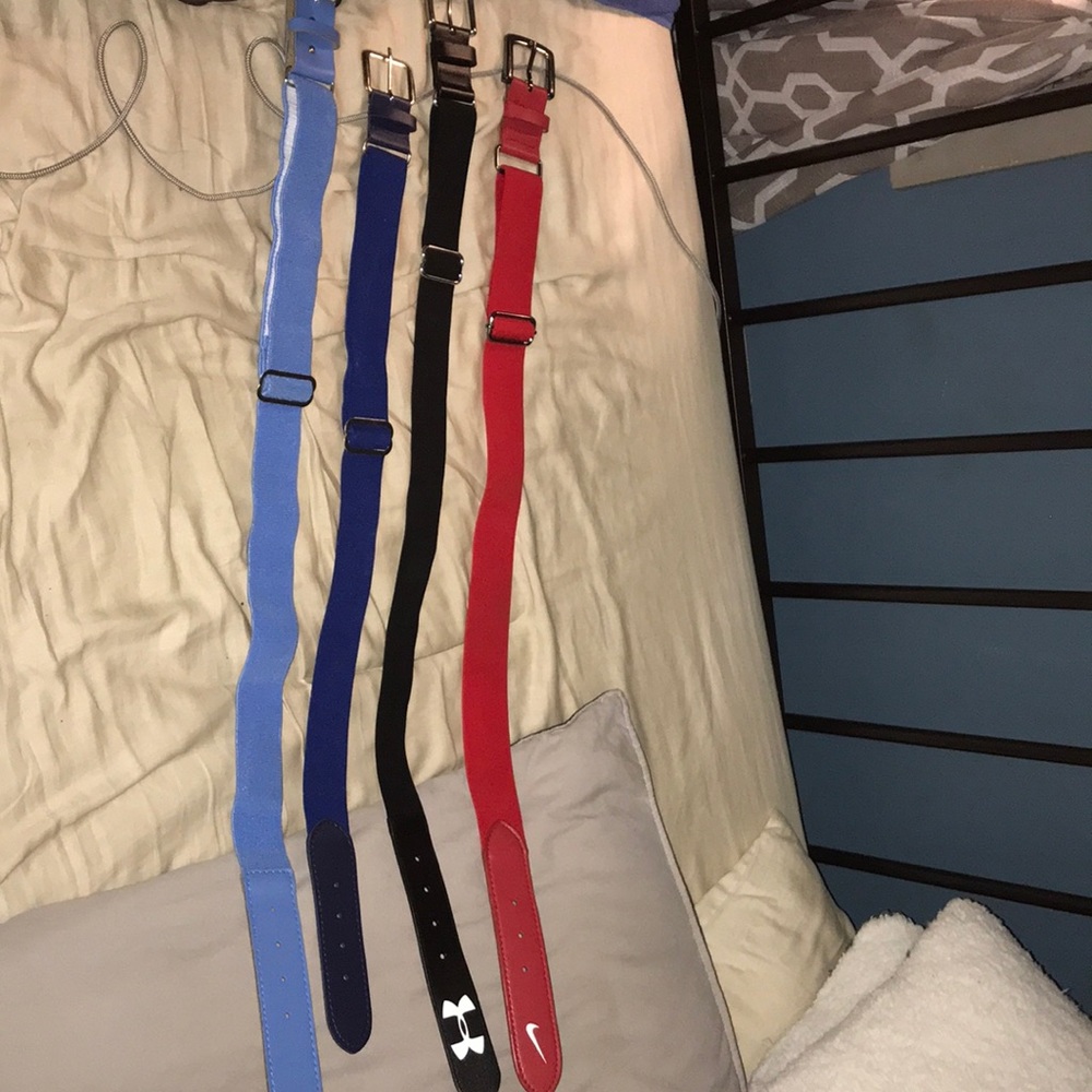 Bundle of softball belts